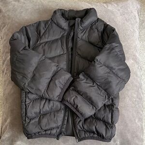 Kids Black Puffer Jacket